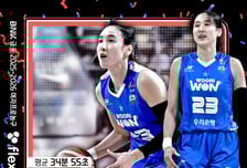 '득점·리바운드·스틸 1위' 올라운더 김단비, 6라운드 MVP 선정... 이채은 '생애 두 번째 MIP'