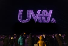 한강 밤하늘 수놓는 대규모 드론…유비파이, 불빛공연 수행사 선정