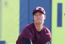 [포토] 안우진 '몸이 뜨거워지고 있다'