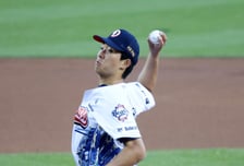 [포토] 최민석 '복수혈전 역투'