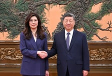 10년만의 국공회담…시진핑·정리원, "'하나의 중국' 원칙 견지"