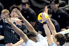 [포토]'선수한테 걸렸다' 허수봉