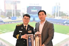 NC다이노스, 경상남도 소방본부와 손잡았다... 안전문화 확산 위한 MOU 체결