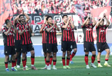 [포토] FC서울 '마지막에 웃었어요'