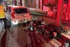 10대 세 명 탄 오토바이 '쾅'...음주운전하다 차량 박아 1명 중상