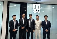 부산항만공사-MSC 디지털 전환 협력 강화