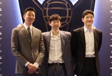 [포토] 신영석-한선수-정지석 '달달해? 훈훈해?'