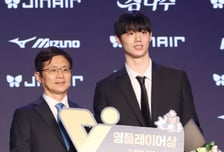 [포토] 이우진 '신인왕 영광'