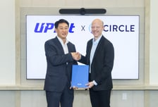 업비트-서클, '국내 디지털자산 혁신·교육'에 맞손