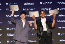 [포토] 한선수-실바 '포즈도 MVP'