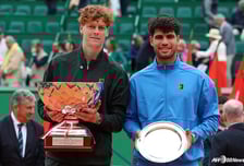 '또 세계 1위 탈환' 짜릿한 숙적 격파... '몬테카를로 정복' 신네르 "이번 우승은 내게 큰 의미"