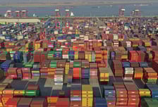 中 1분기 무역총액 2578조원…수입 증가폭, 수출보다 7.7%p 커