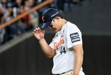 '18사사구 자멸→충격의 414 참사' 김서현 밀어내기 4실점, 한화 처참한 마운드 현실 [대전 현장]