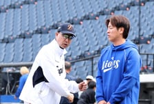 [포토] '코치님, 한수만!' 강민호