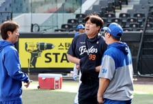 [포토] '표정장인' 류현진