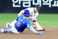 [포토] '어딜감히, 페라자를 몰라?' 심우준