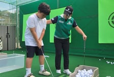 'KLPGA 상금왕의 특별 레슨' 홍정민, 유소년을 위한 재능 기부 "학생들이 골프에 더 흥미 느끼길"