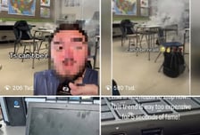 조회수 올리려다 학교 '활활'…SNS서 난리난 '크롬북 챌린지' 뭐길래