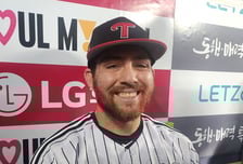 오스틴, 홈런치고도 극찬 남겼다! "롯데 박정민, 매우 유망한 투수→무조건 성공한다"