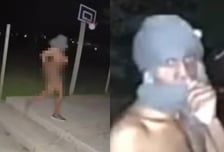 "집 앞에 나체 남성이"…미국 주민 공포 떨게 한 20대, 결국 체포