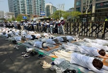 경찰청 앞 장애인부모들 눈물…"故김창민 부실수사 처벌"