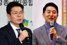 '서울' 정원오 50% vs 오세훈 34%…'부산' 전재수 45% vs 박형준 35%