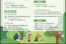 산림청, "임업직불금 신청 서두르세요"…오는 30일 마감