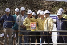 박은식 산림청장, 우기 대비 사방사업지 현장 점검