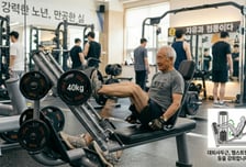 100세에도 '40㎏' 레그프레스…전문가 "정신 건강에도 효과"