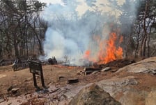 7곳 불 지르고…"누가 끌까 봐" 약수터 바가지까지 박살 낸 방화범