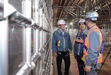 삼성重, 美 나스코 경영진 거제조선소 방문..군수지원함 협력 강화