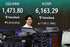 [속보]코스피, 48일 만에 6200선 회복