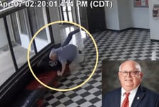 [영상] "다 엎드려!" 총 2개 든 괴한 학교 침입…몸 날려 막은 교장