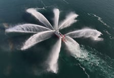 부산항에 540톤급 최신예 소방정 투입…"해상 재난 대응 강화"