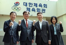 '문체부-대한체육회 만났다' 최휘영 장관 "체육 분야 예산 체육계 기대만큼 반영되지 않아 아쉬운 마음, 재정 당국 설득할 것"