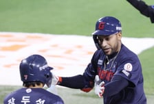 [포토] 장두성-레이예스 '우리가 해냈어'