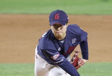 [포토] 쿄야마 '전력피칭'