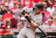 '와' 이정후, '159㎞' 총알 타구 생산! 시즌 2번째 3안타 경기 폭발→타율 0.246 '시즌 최고'