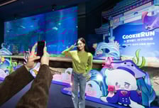 쿠키런 만난 롯데월드 아쿠아리움…방문객 27% 늘며 '흥행'