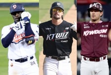 '득점권타율 0.000-삼진왕-無홈런' 두산·KT·키움, 외국인 타자 딜레마