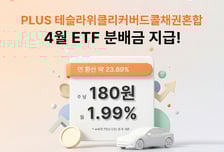 PLUS 테슬라위클리커버드콜채권혼합 ETF, 4월 분배금 180원 지급