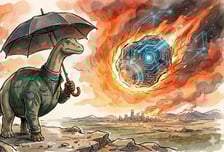 AI는 공룡 기업들을 멸망시킬 '운석'일까? 역사가 보여주는 다른 가능성 [PADO]