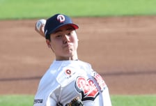 [포토] 최승용 '연패는 내가 끊는다'