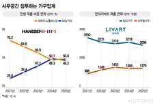 "사무실 예쁘면 일할 맛 나지"…'오피스'에서 활로 찾는 가구업계