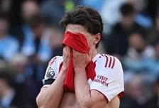 아스널 우승 확률 '97→43%' 절망... "돈나룸마 호로쇼에도 맨시티에 졌다" 4연속 '2등 악몽' 시작됐다