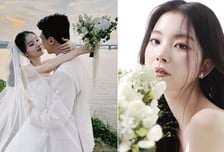 레이디스코드 주니, 전투기 조종사와 결혼식…"아픔 딛고 새 출발"