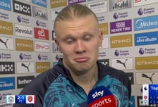 '맙소사' 생방송 중 '욕 뱉은' 홀란, 리포터 사과 요구에 적반하장 "원래 다 욕하잖아!"... 방송사도 '삐~' 처리