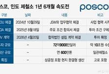 포스코·JSW스틸, 22년간 단단해진 파트너십