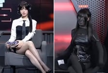 "치마 짧아" 지적에 보란 듯 '흑화'…사이다 응수한 中 게임 해설자