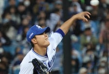 [포토] 이승민 '0점대 방어율 아니던가'